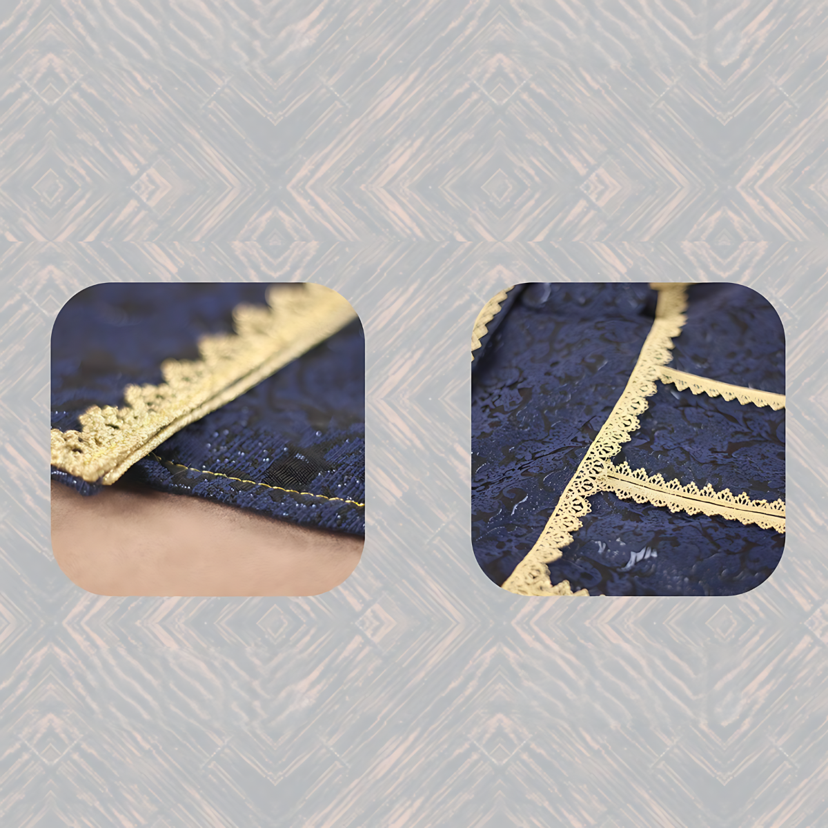 ヨーロピアンミッドナイト コート 4点セット