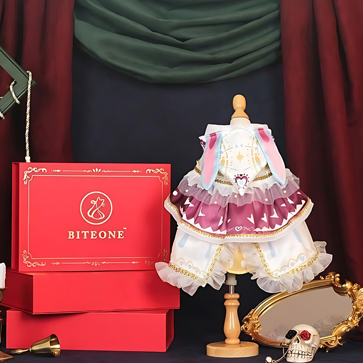 ラプソディ うさみみケープドレス