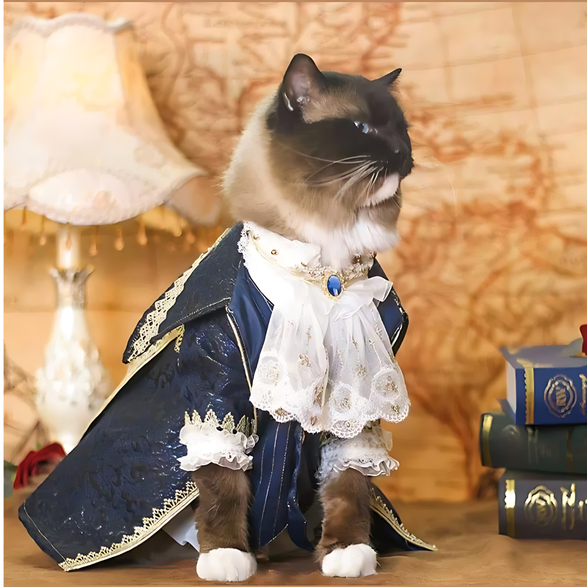 ヨーロピアンミッドナイト コート 4点セット