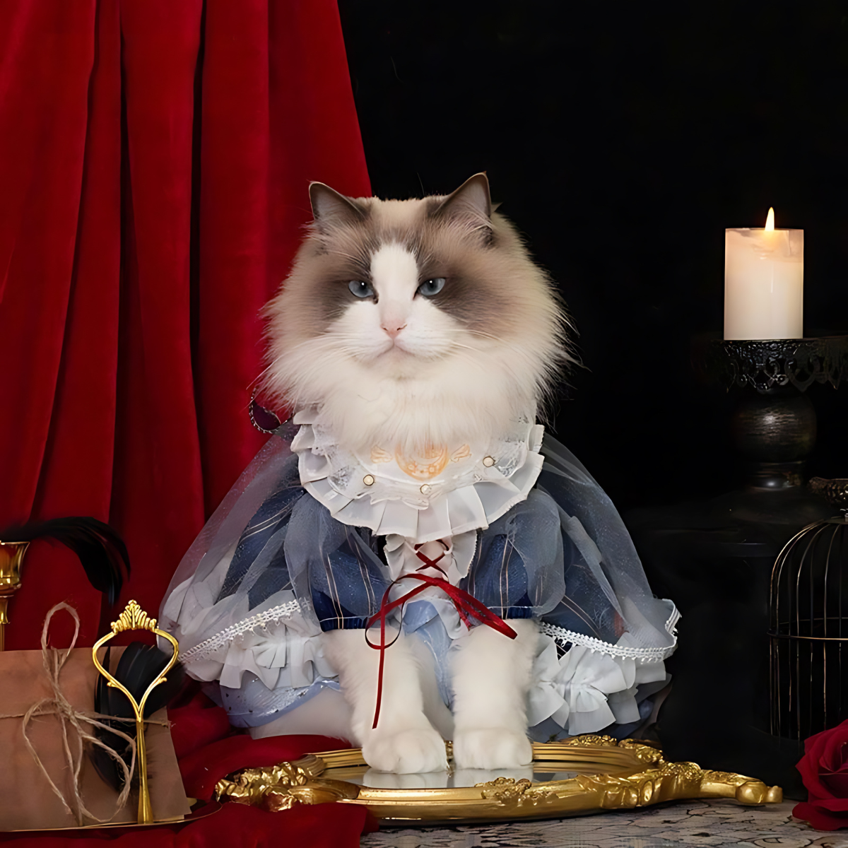 収穫祭の夜 月明かりを辿って