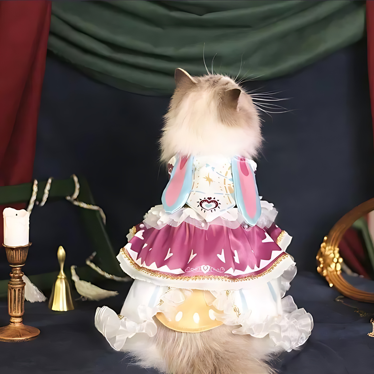 ラプソディ うさみみケープドレス