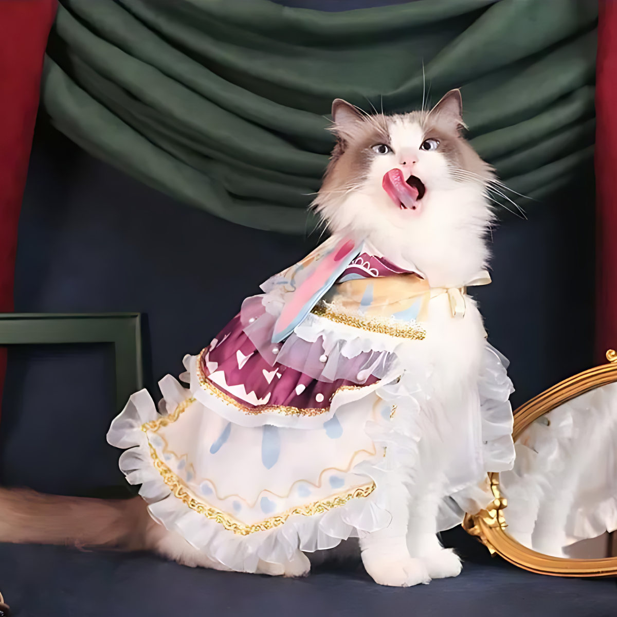 ラプソディ うさみみケープドレス