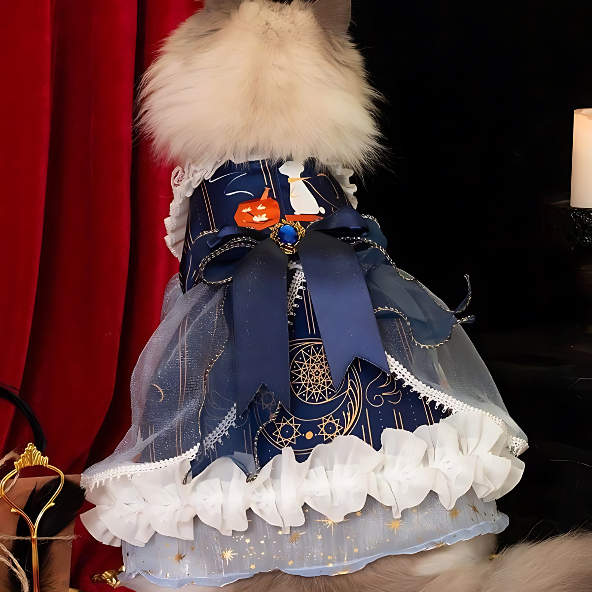 収穫祭の夜 月明かりを辿って