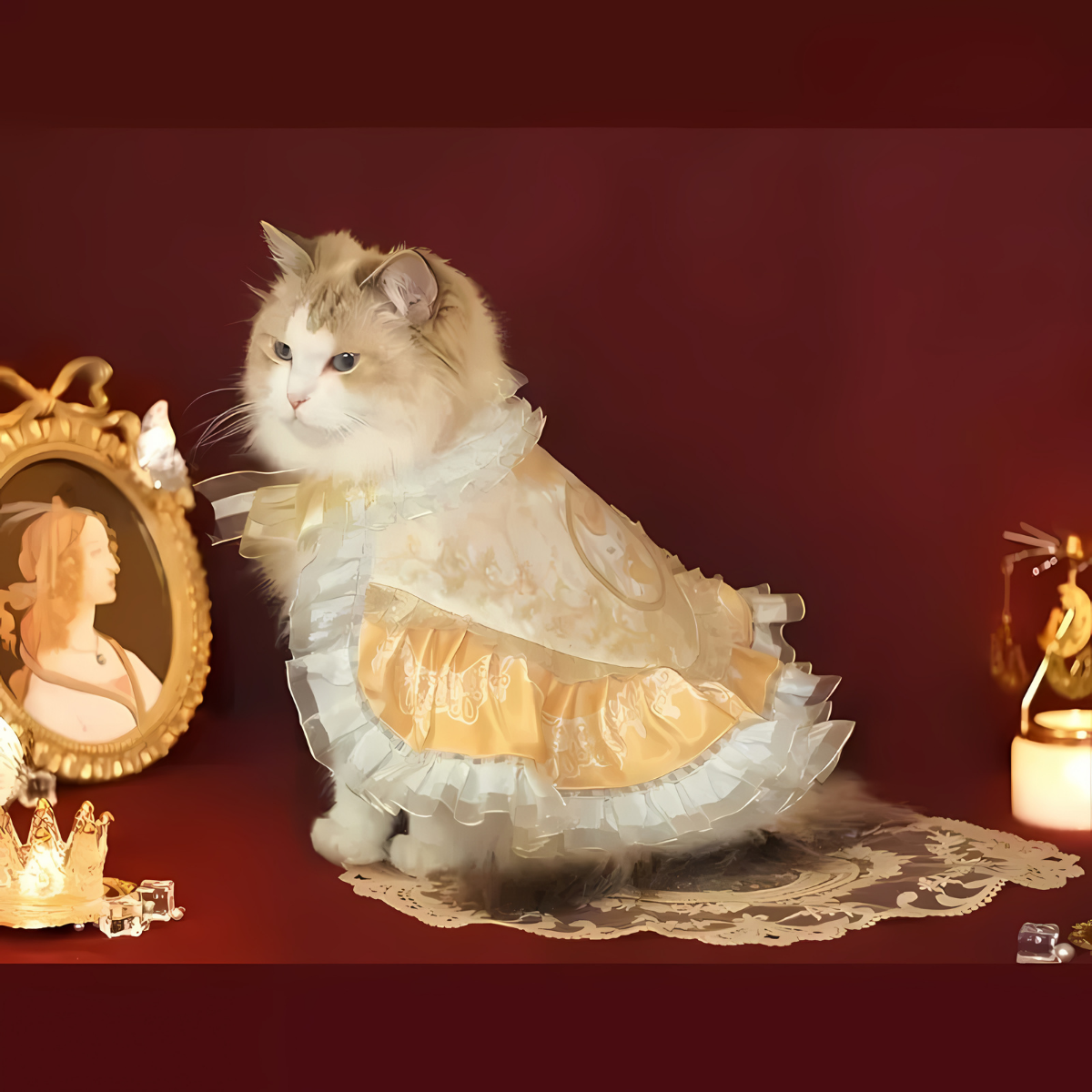 フレイヤ ゴージャス イエローマント