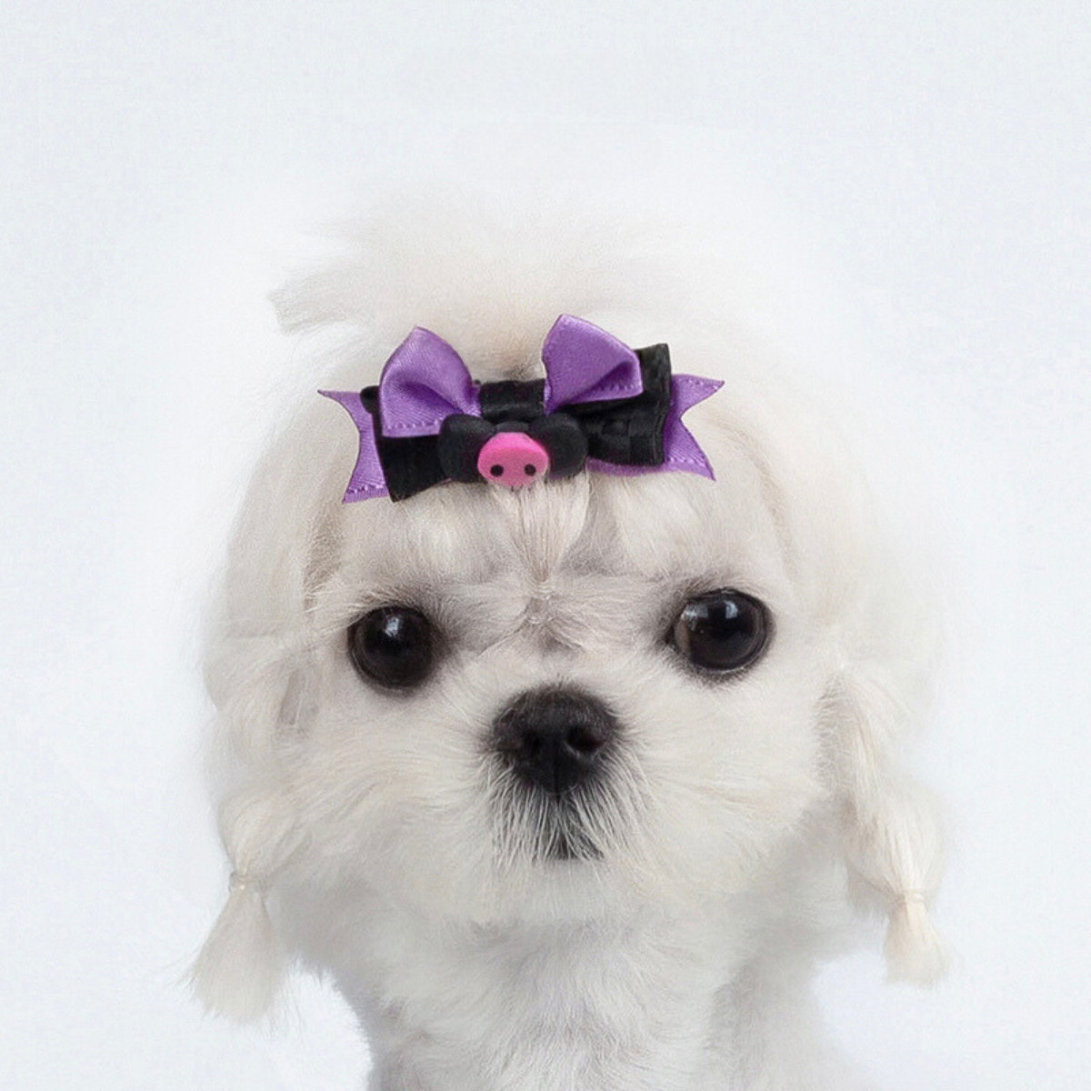 パープル パペットヘアアクセサリー