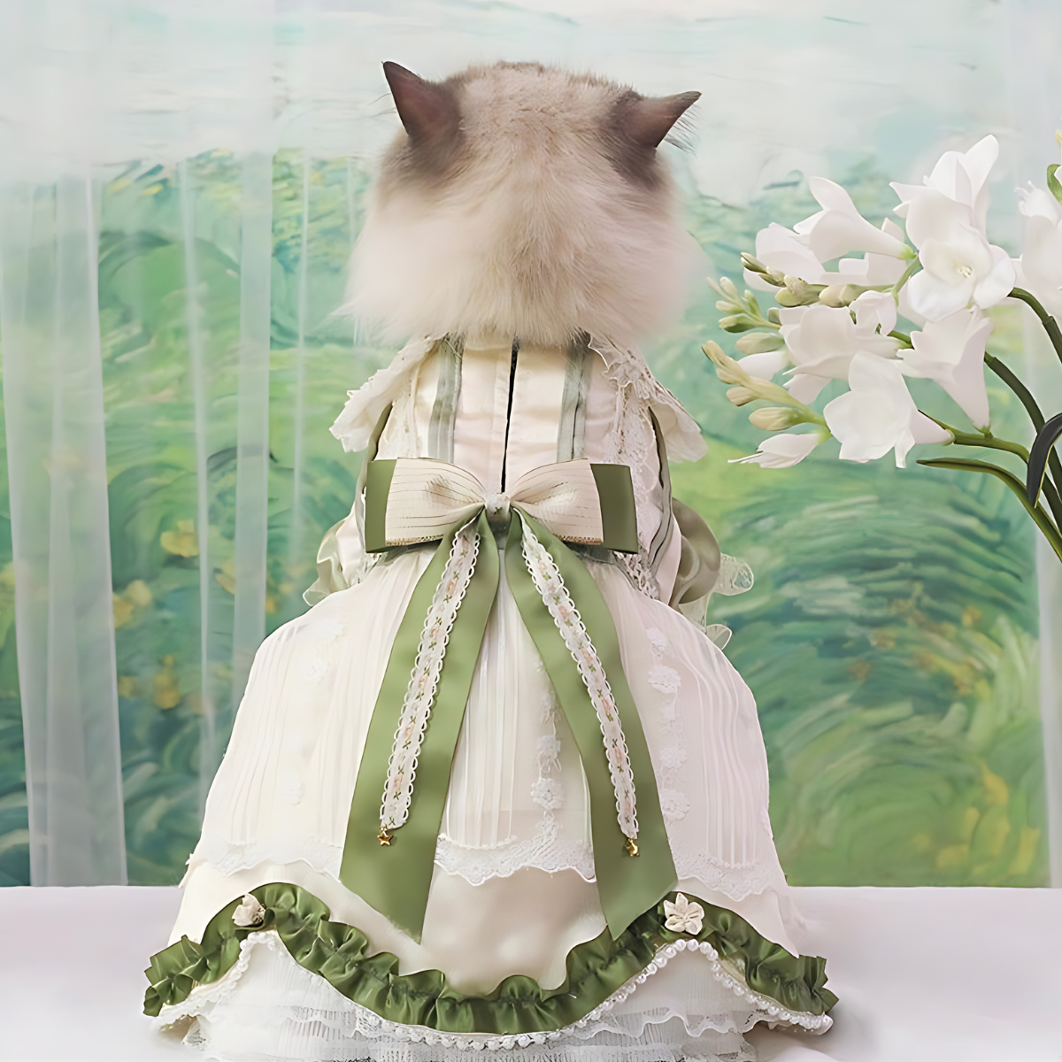 フランス ロココ調 フリージアドレス