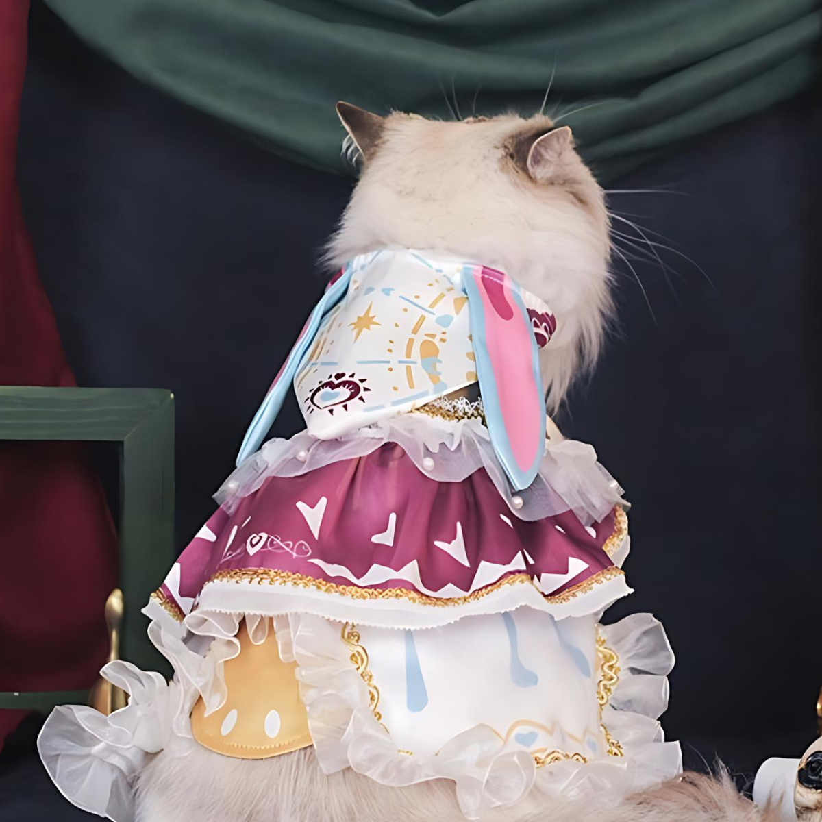 ラプソディ うさみみケープドレス