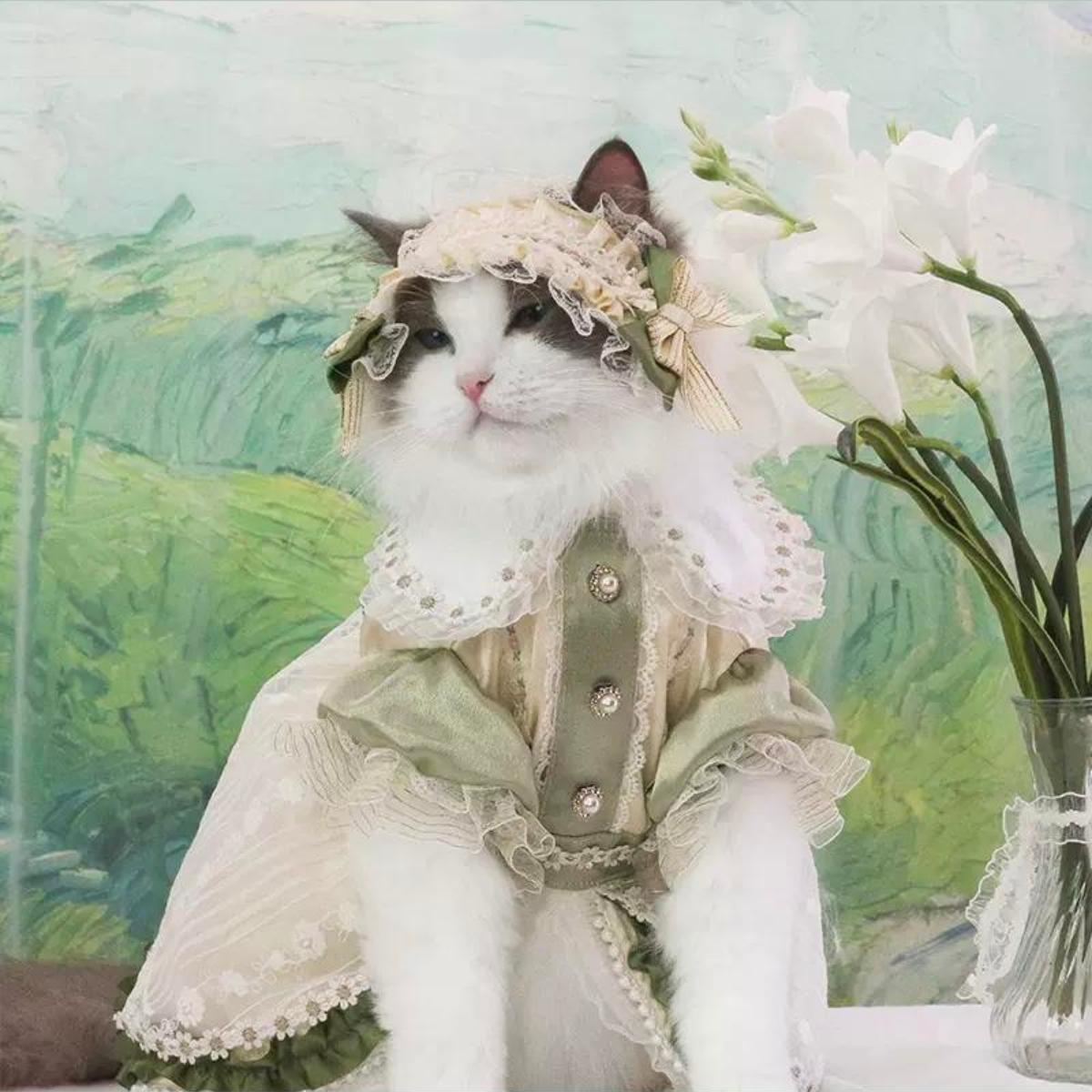 フリージア ヘッドドレス