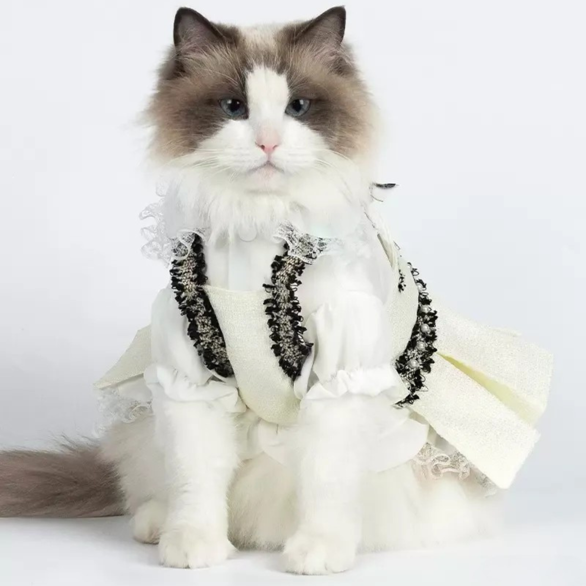 フレグランス サスペンドホワイトスカート