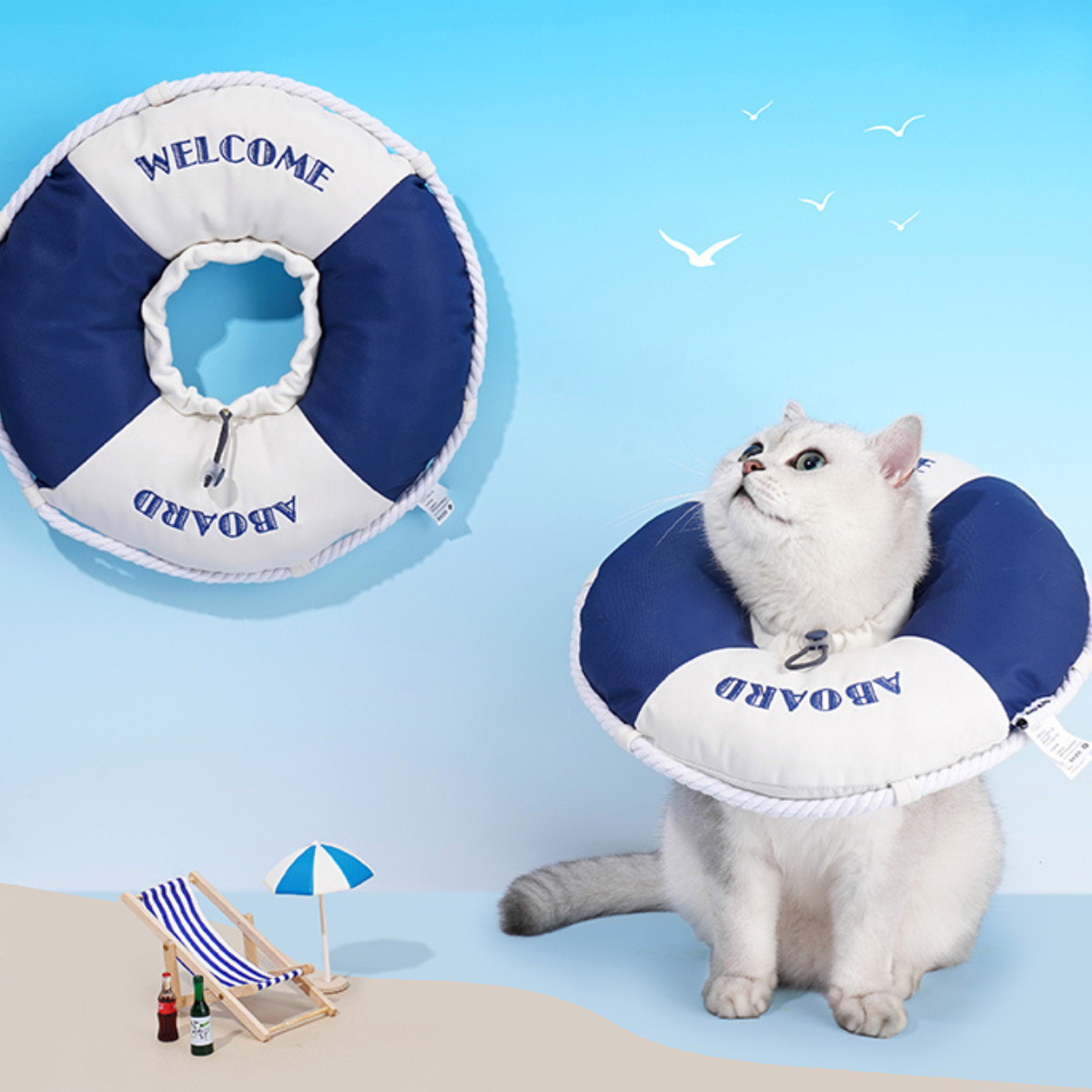 浮き輪マリン エリザベスカラー