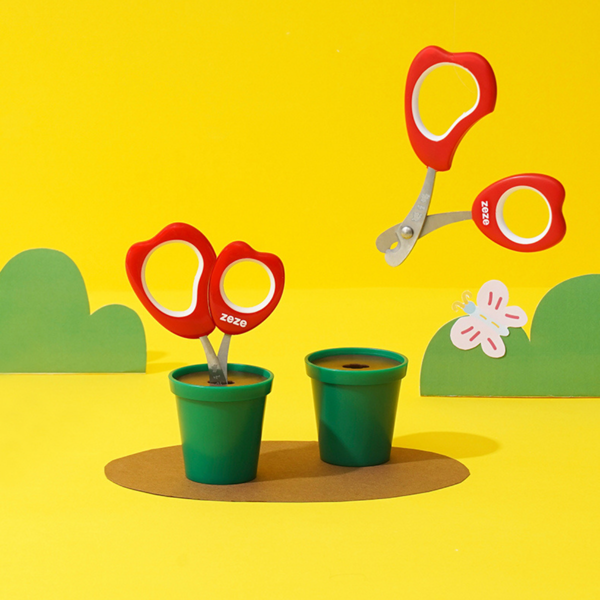 植木鉢なチューリップ爪切り(つめきり)