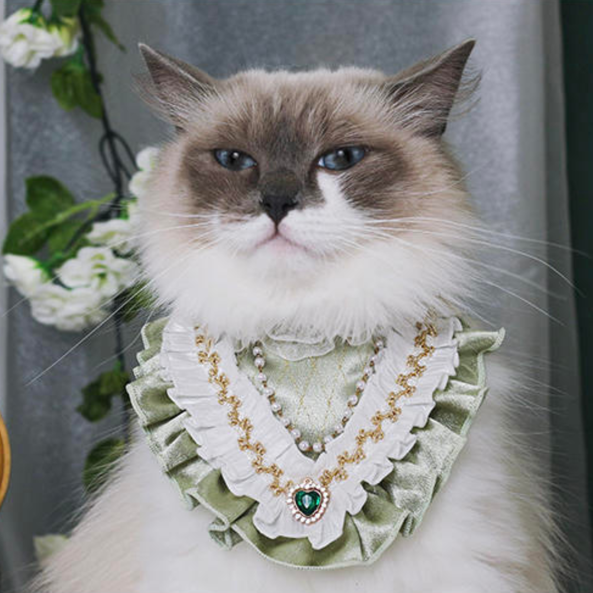 フリージア ドレス ビジュースカーフ