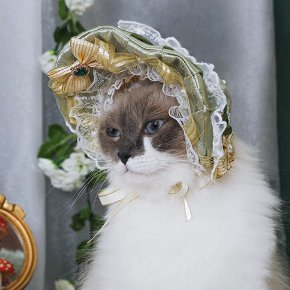 フリージア リボンドレスハット