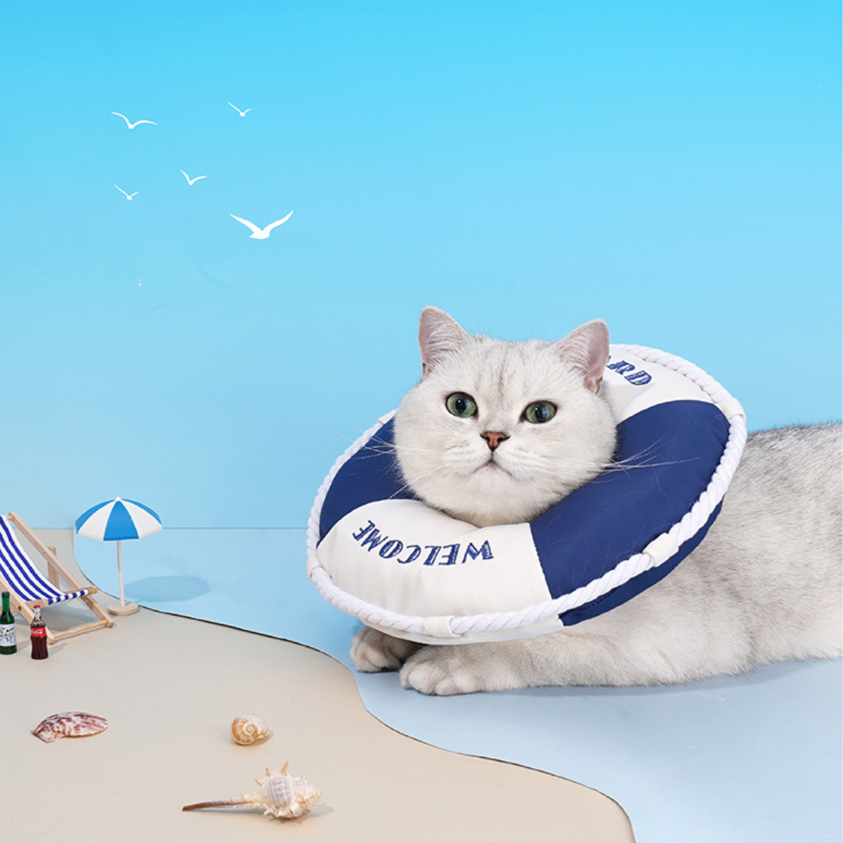 浮き輪マリン エリザベスカラー