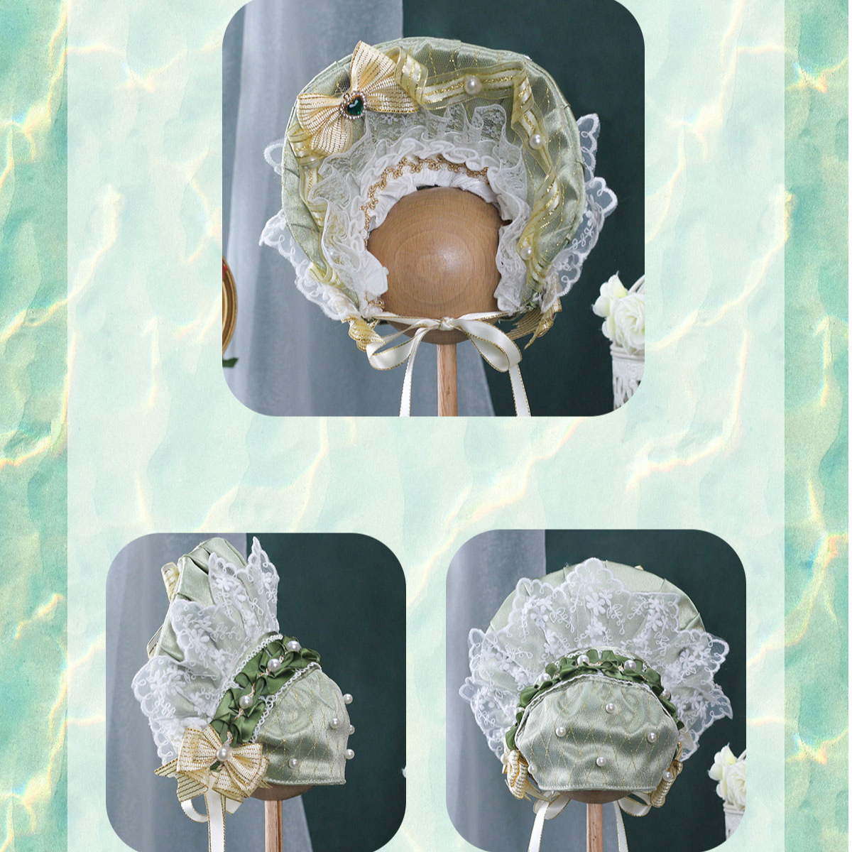 フリージア リボンドレスハット