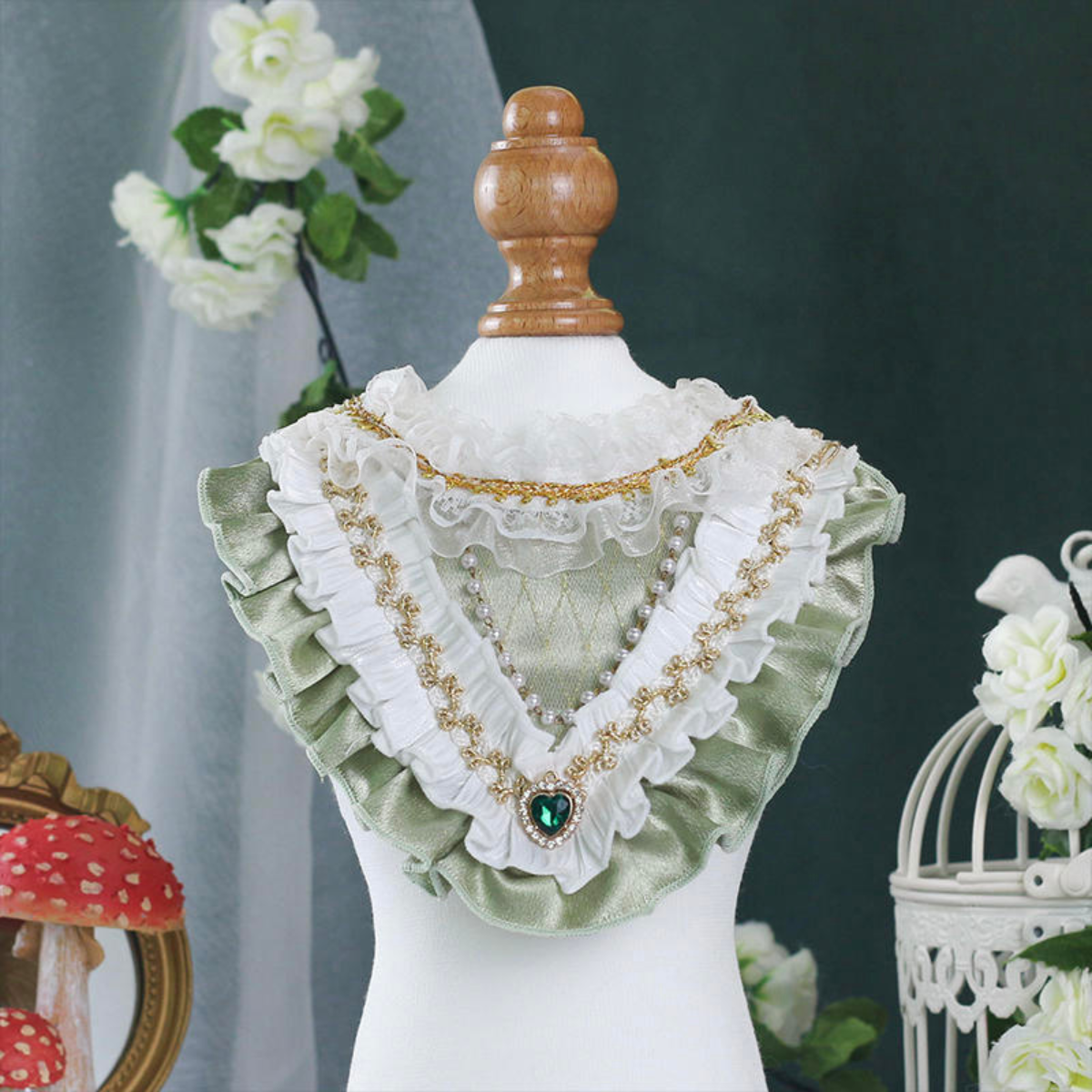 フリージア ドレス ビジュースカーフ