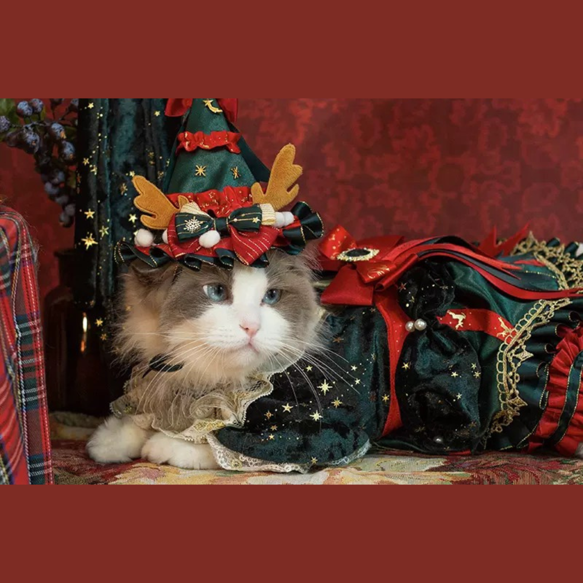 クリスマス プリンセスエメラルドドレス