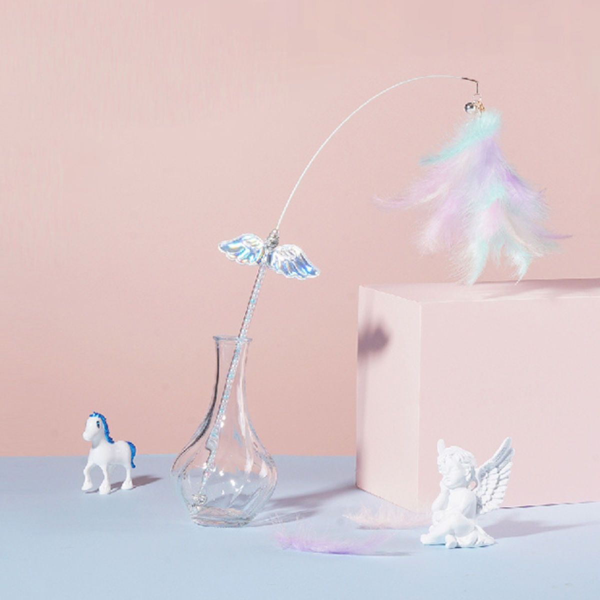 きらきら天使の羽根ねこじゃらし