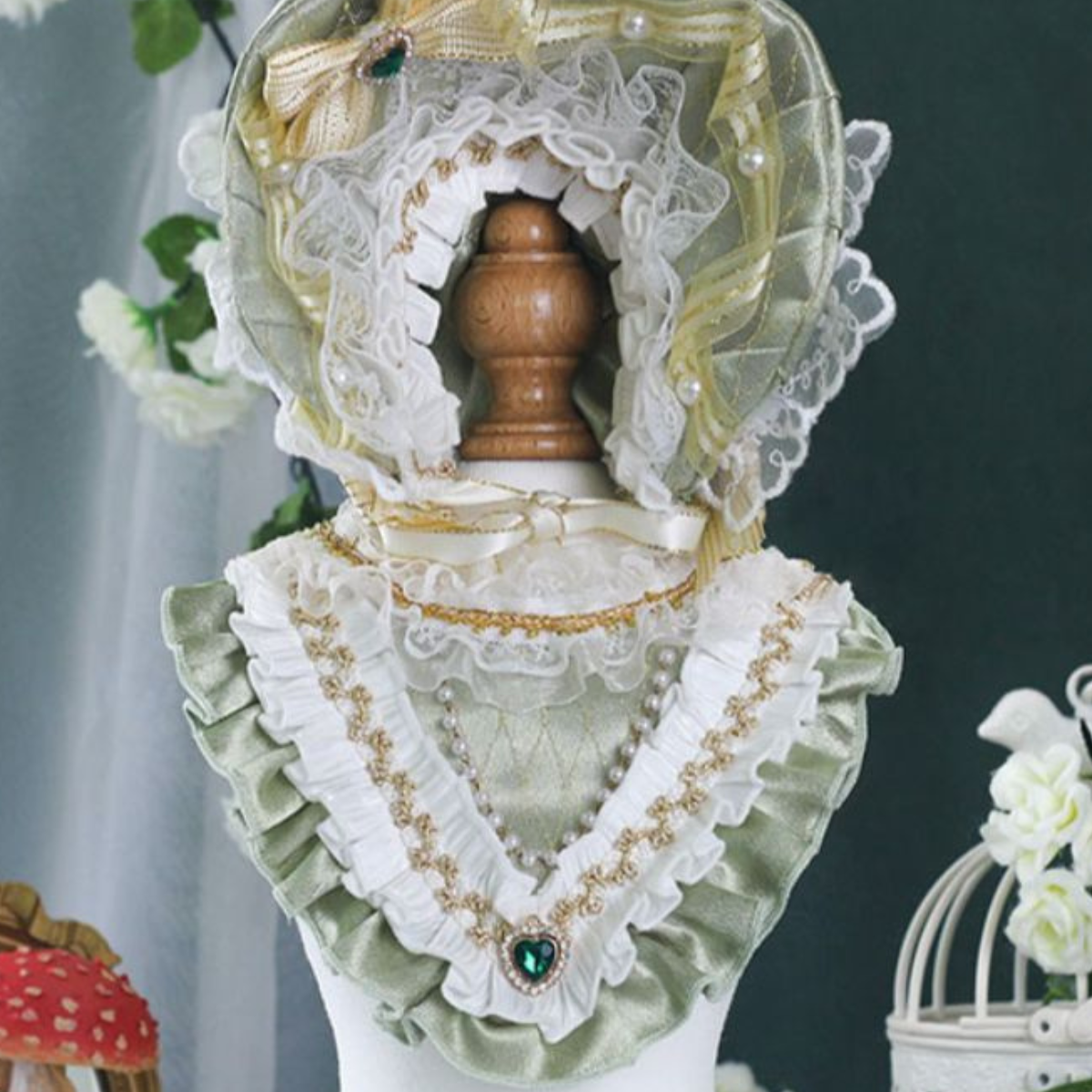 フリージア ドレス ビジュースカーフ