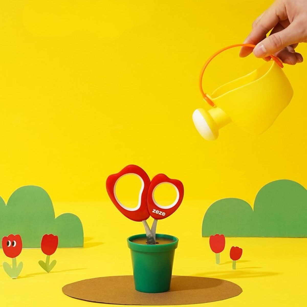 植木鉢なチューリップ爪切り(つめきり)