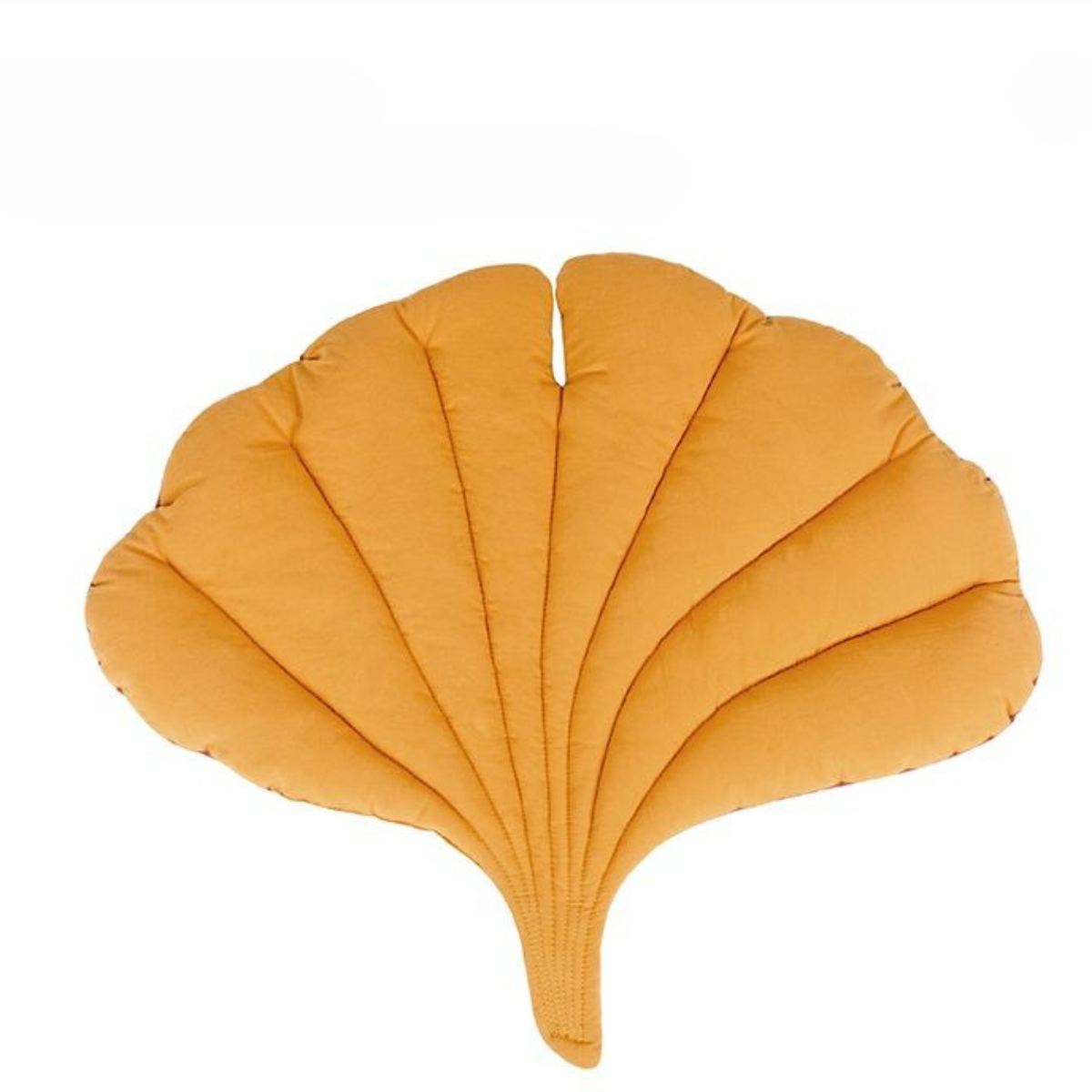 葉っぱ型リバーシブルクッションマット