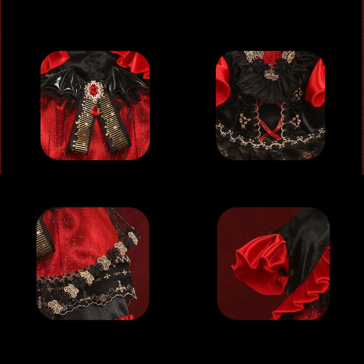 闇夜の覚醒 ミッドナイトドレス