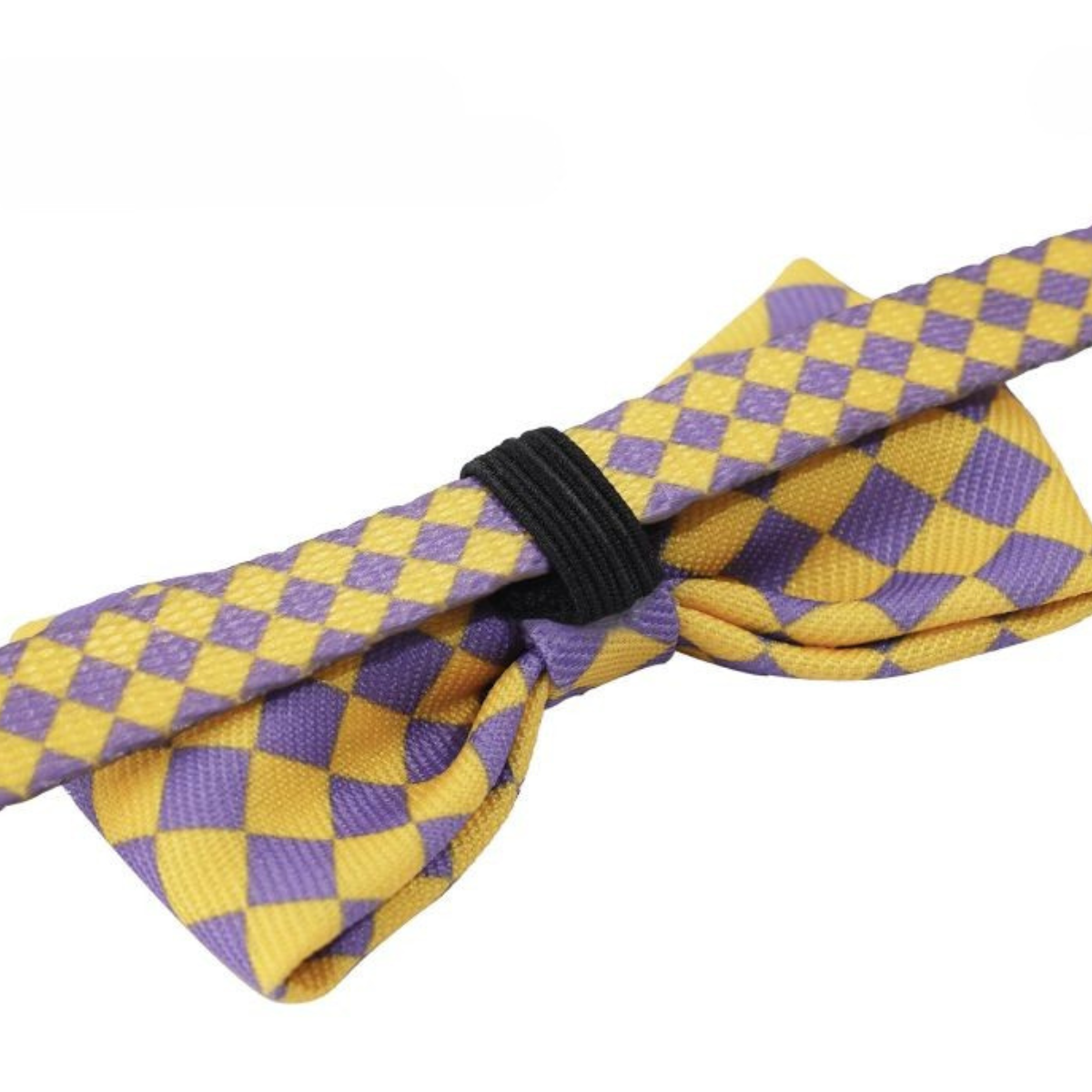 ドット柄蝶ネクタイ首輪